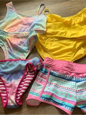 Girls Size 10/12 Swim Bundle